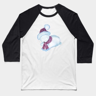 Winter Bear Three! Baseball T-Shirt